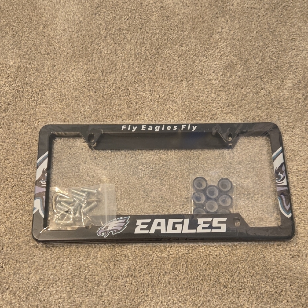 Philadelphia Eagles License Plate Frame - Picture 1 of 1